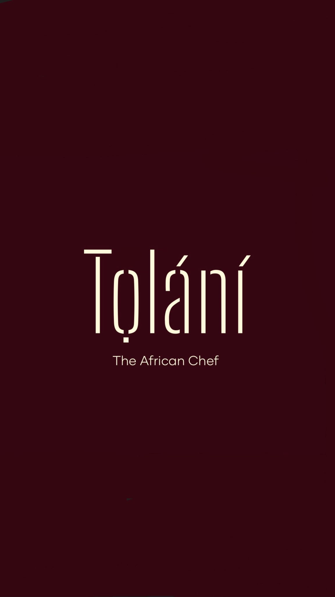 Tolani The African Chef